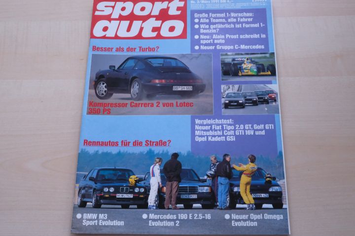 Sport Auto 03/1991